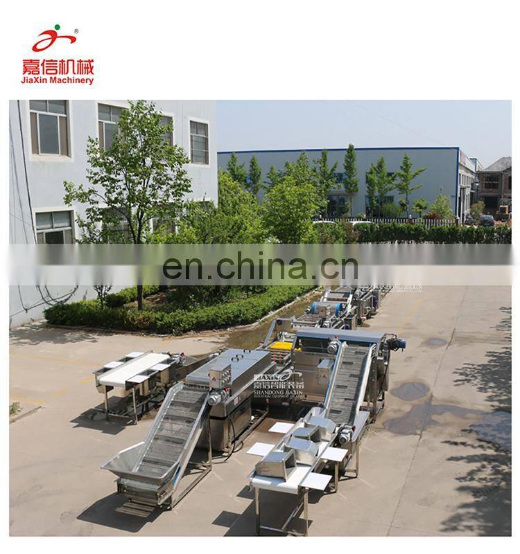 Hot sale mushroom washing cutting processing line