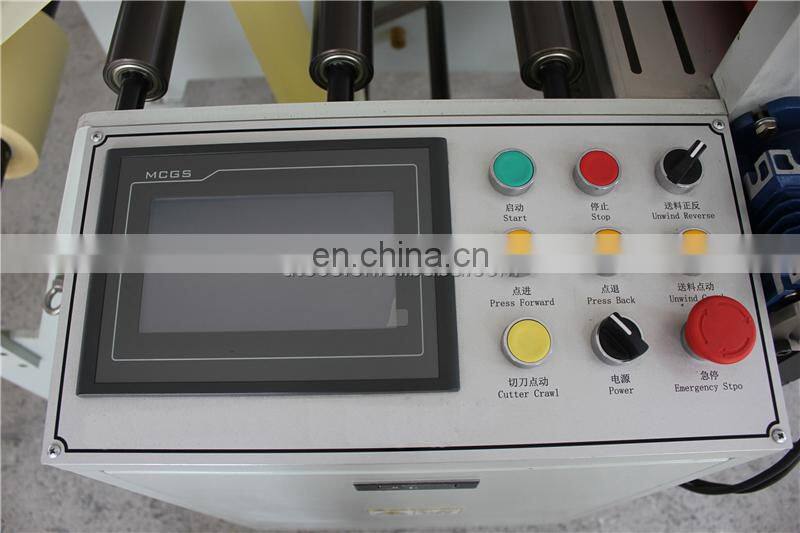 HQ500 automatic printed photo paper roll to sheet cutting machine, photographic paper cutter