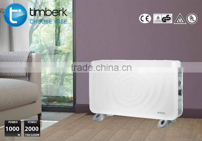 Portable floor standing convector heater