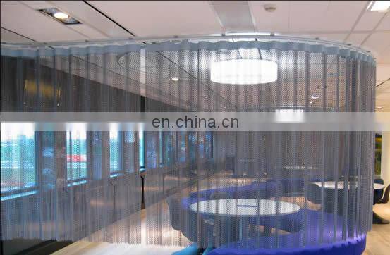 Stainless Steel Decorative Metal Chain Braid Ring Mesh