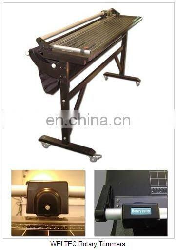 Professional manual guillotine paper cutter, rotary trimmer