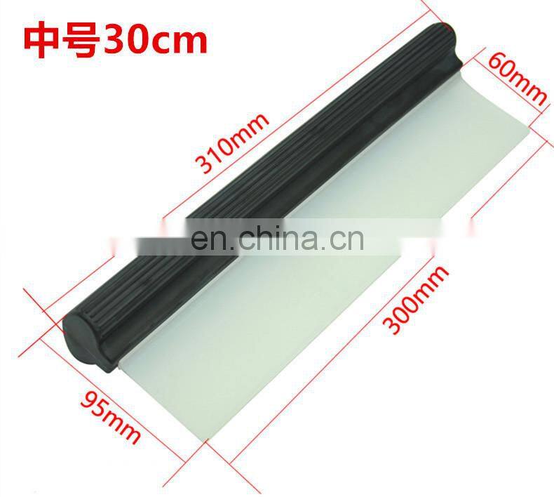 Flexible Soft Silicone Wiper Car Window Cleaning Glass Scraper Silicone Handy Squeegee Car Blade Clean Scraping Film Scraper