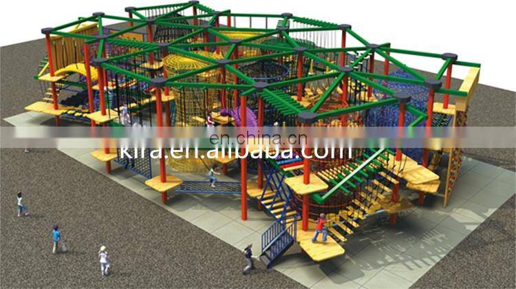 Adventure Kids Indoor Playground Ropes Course