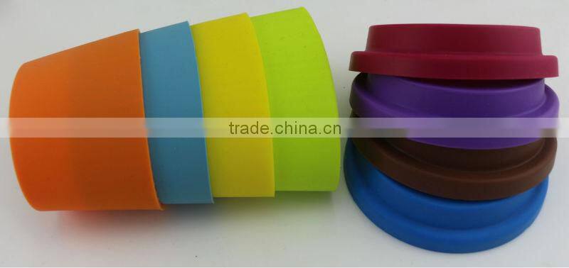 Cremic Glass Cup Mug Silicone Eco Coffee Cups Lid