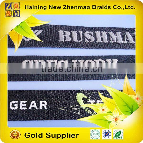 latest fashion nylon jacquard elastic band