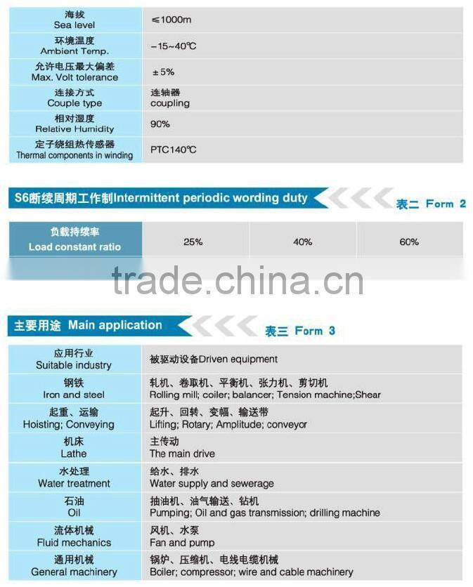 tubular motor Motor outboard motor DC Motor Y Series 6KV Squirrel Cage High Voltage three phase asynchronous motor (355-630)mm)