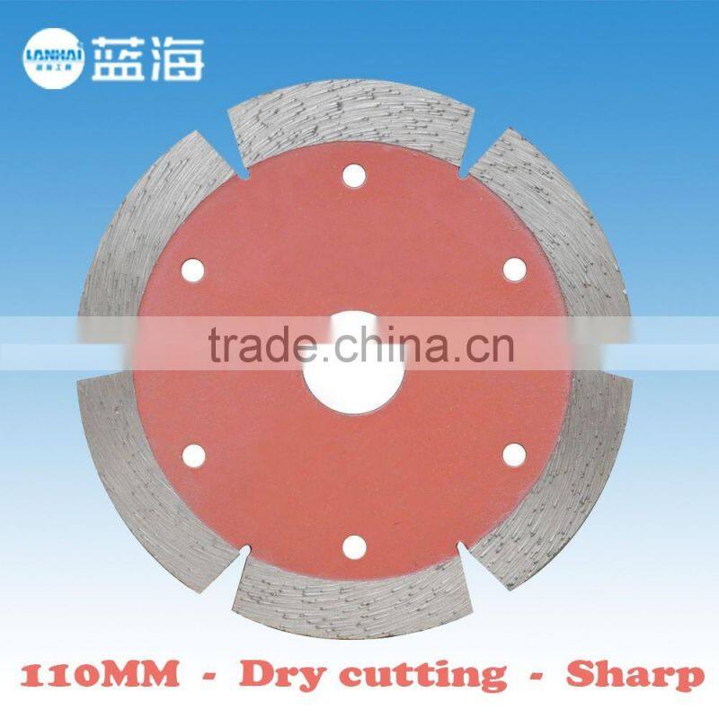 High Speed Stone Dry Cutting Diamond Blade for Granite/Sandstone /105mm