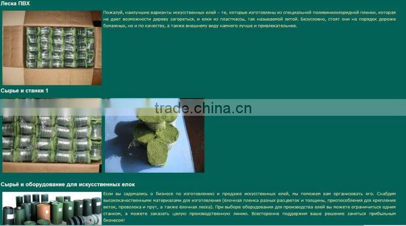 Polyester Thread Used is Christmas Tree