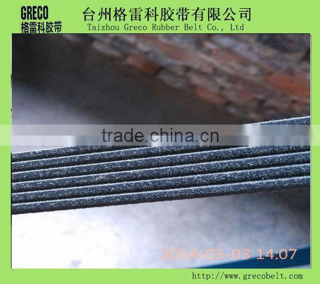 good quality rubber poly v belt