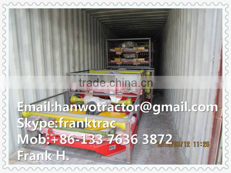 tractor grass cutter Mowers with PTO shaft working