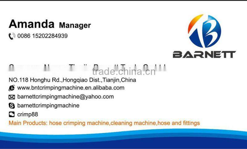 high quality 2" hose pipe cutting machine for sale
