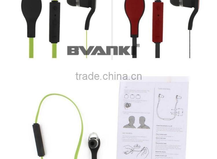 2016 new products looking for distributor Sport Stereo Bluetooth Headset wireless headphone get free samples