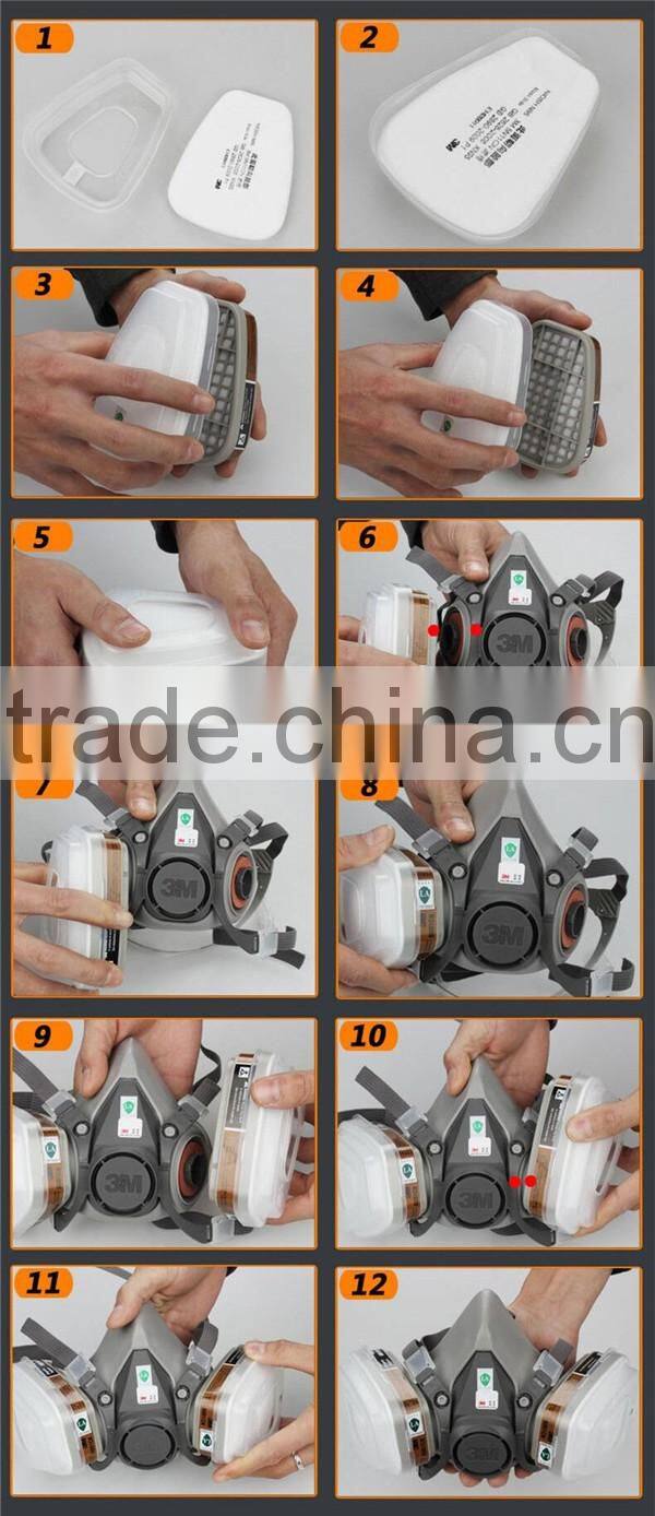 military respirator gas mask for fumes