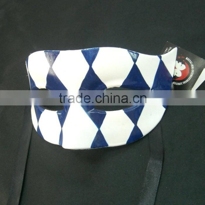 Custom Magic Square Eye Mask Carnival Plastic Mask for Party