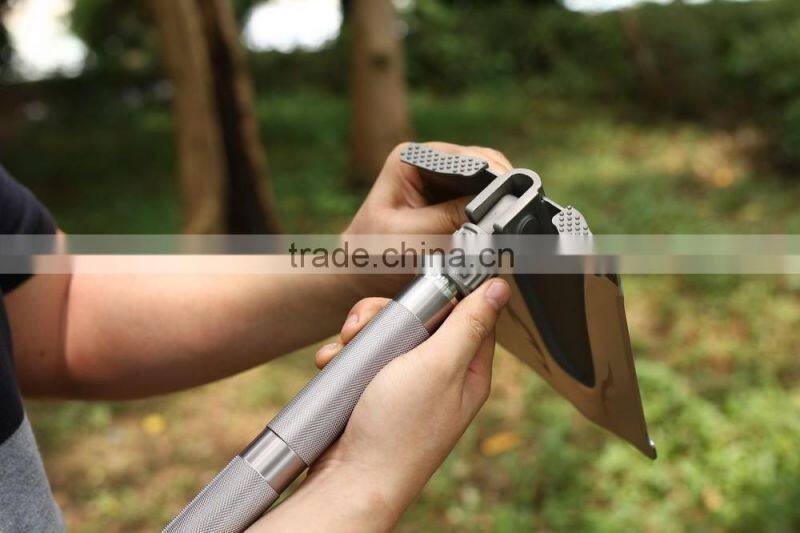 Compact Utility Sapper Shovel Combined Hatchet and Hoe within Saw