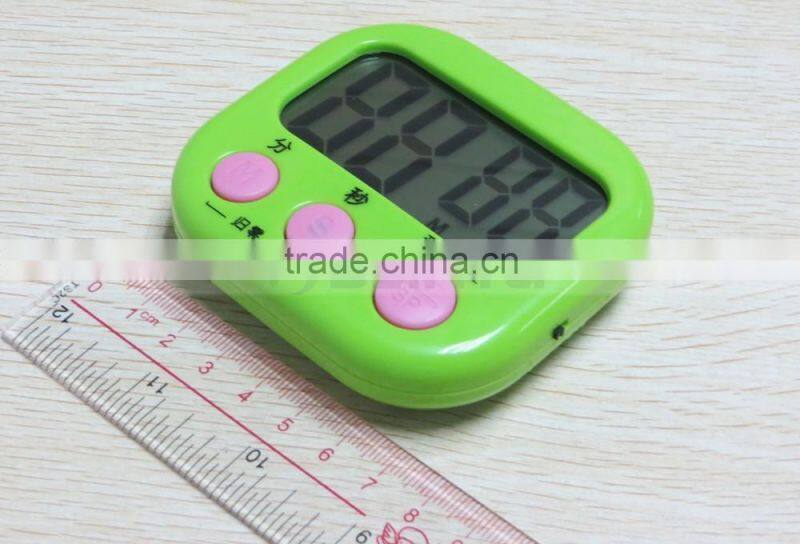 64.5*33.5mm Big Screen 4 Digits Multi Function Cooking Countdown Timer
