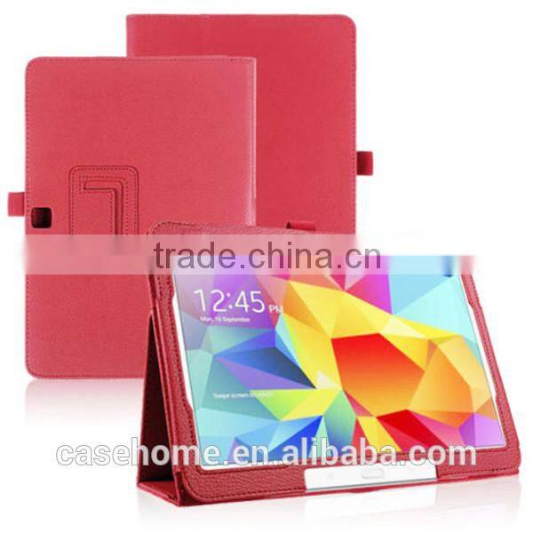 PU Leather Folio Flip Case Stand Cover For Samsung Galaxy Tab 5 8'' tablet case