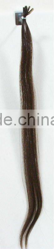 Cheap U-tip pre-bonded synthetic keratin bond extensions
