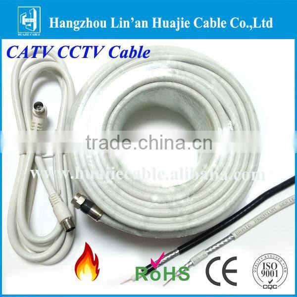 RG6 bare copper coaxial cable