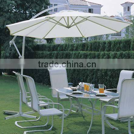 big outdoor umbrella- steel banana umbrella