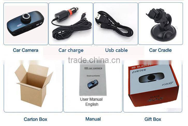 Full HD 1920x1080P G1W 2.7" LCD Car DVR Vehicle Dash Vision Video Recorder Camera
