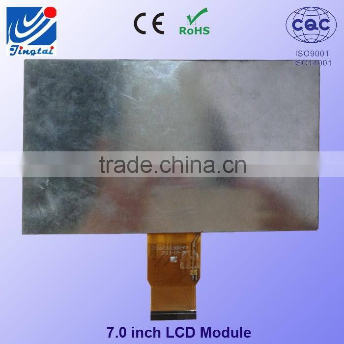 Shenzhen jingtai 7 inch tft transparent lcd panel display
