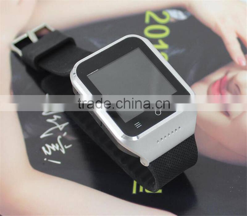 5.0M camera 3G WCDMA 2100 WiFi GPS smart watch android 4.4