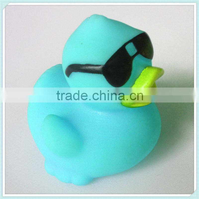 Weighted Floating Rubber Bath toys with Sunglasses