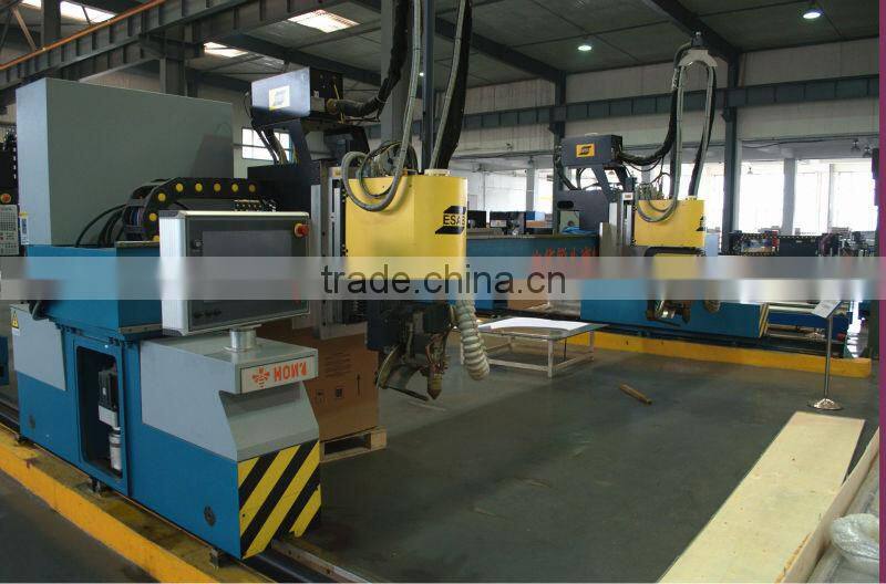 Heavy duty metal cnc plasma bevel cutting