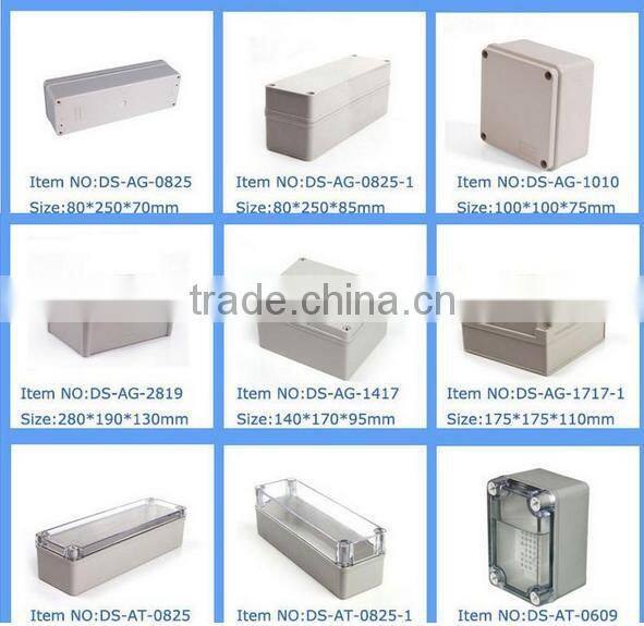 Saip/Saipwell with CE & UL IP66 50*65*55mm ABS plastic enclosure with four Screw
