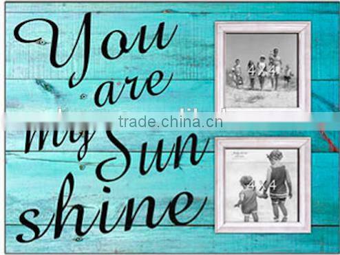 MHOME beautiful wood hanging photo frame