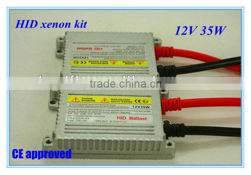 2013 Hottest Sale! Defeilang Real Factory HID xenon converse kit H9 super slim ballast high quality AC/DC 12V 24V 35W 55W