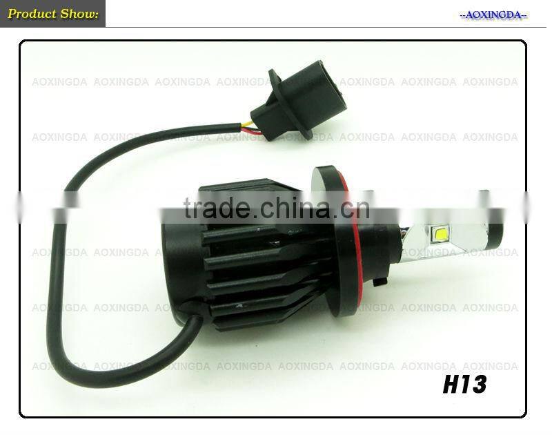 6000LM all in one LED headlight 2015 newest model 80W H13 Hi/Lo headlight bulb