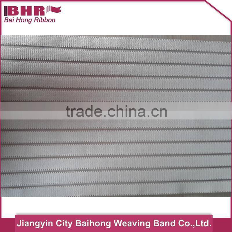 custom logo wide black elastic band with high quality