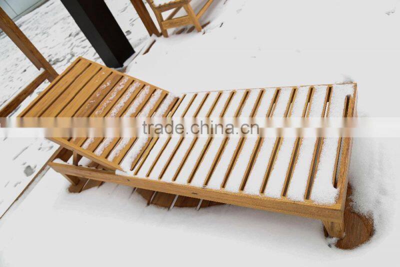 hot sale waterproof wooden beach chair