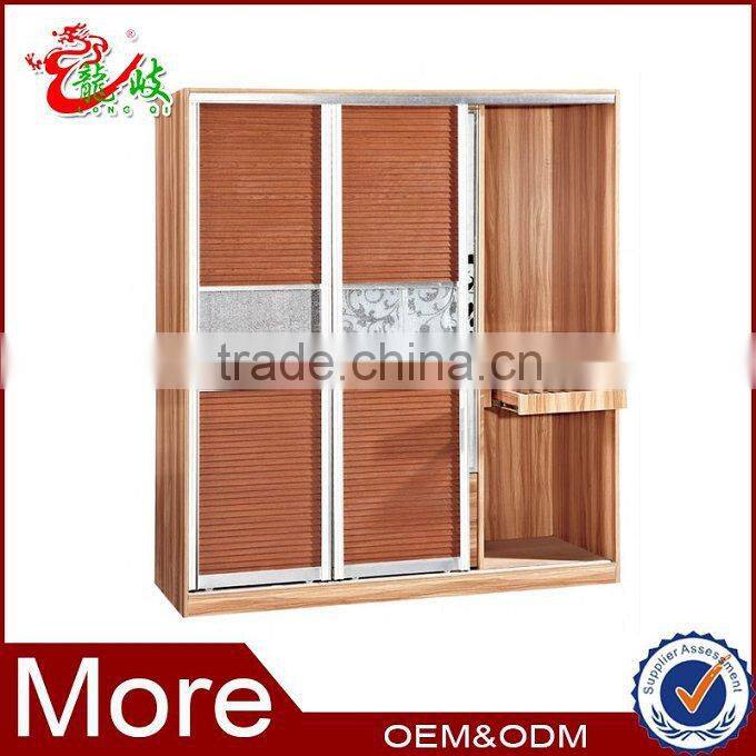 fashion design reliable quality wardrobe sliding door closet M4188
