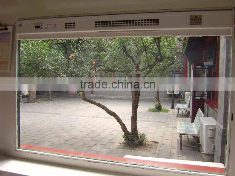 Natural ventilation device, ventilation device, Air exchange ventilator device