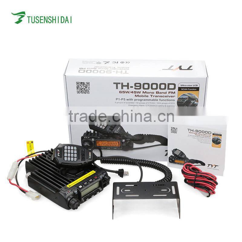 Mobile Transceiver 65W TYT TH-9000D Single Band Car Radio Long Range Transceiver