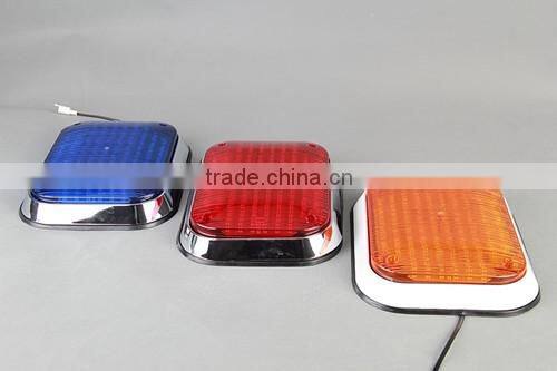 Police beacon light magnetic/ screw rotating warning beacon for car trucks