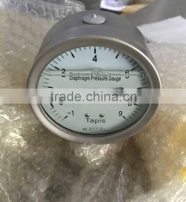 flange diaphragm liquid filled pressure gauge