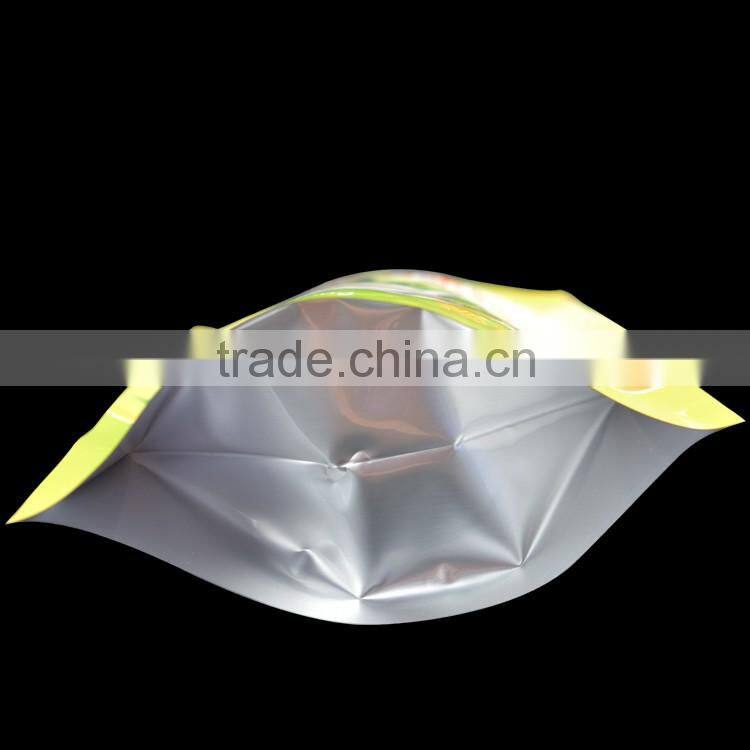 gravure printing food grade laminated pouches with zipper top