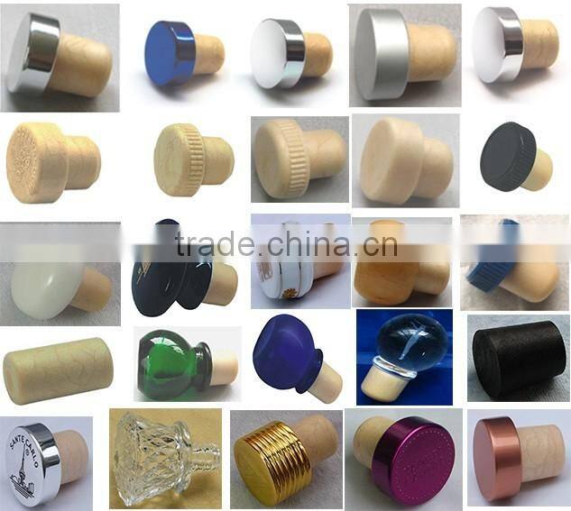 T bottle stopper & synthetic cork for wine