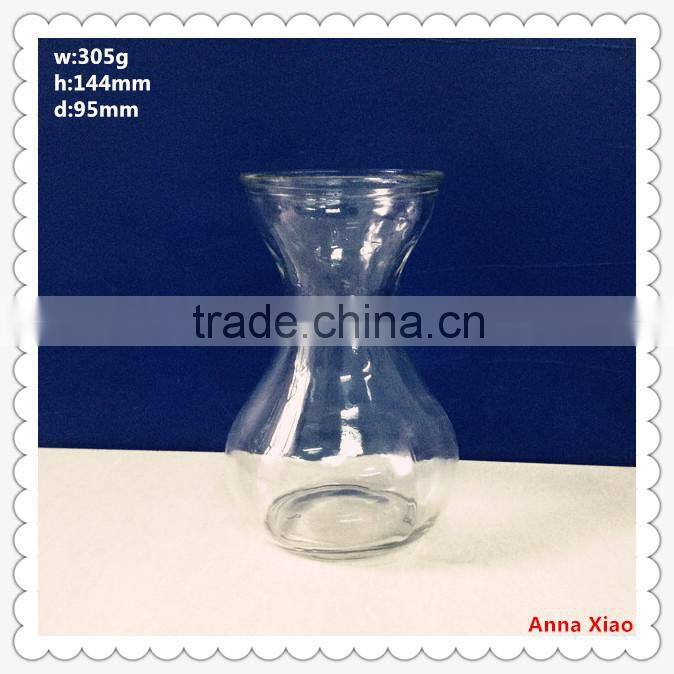 Height 145mm Clear Glass Vases