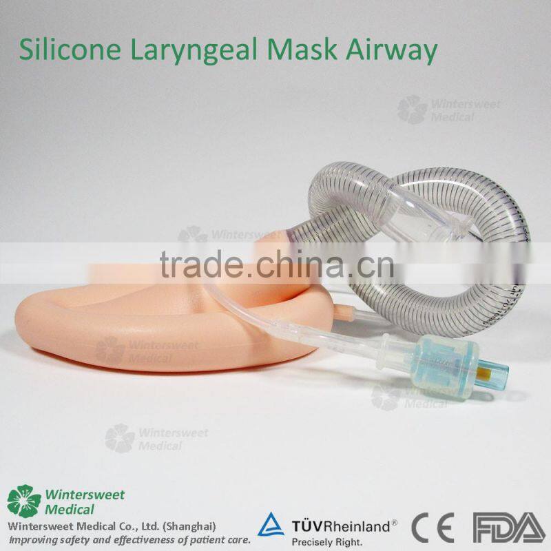 2015 Hot Sale Disposable Reinforced Silicone Laryngeal Mask Airway