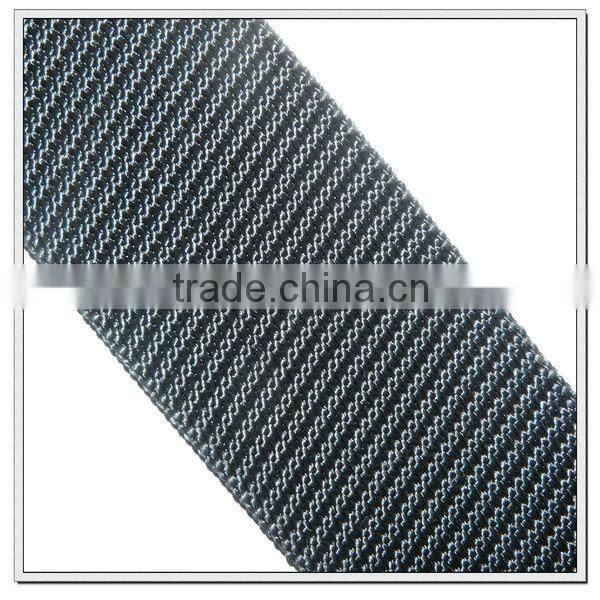 57mm black military polypropylene strap belt,custom pp belt