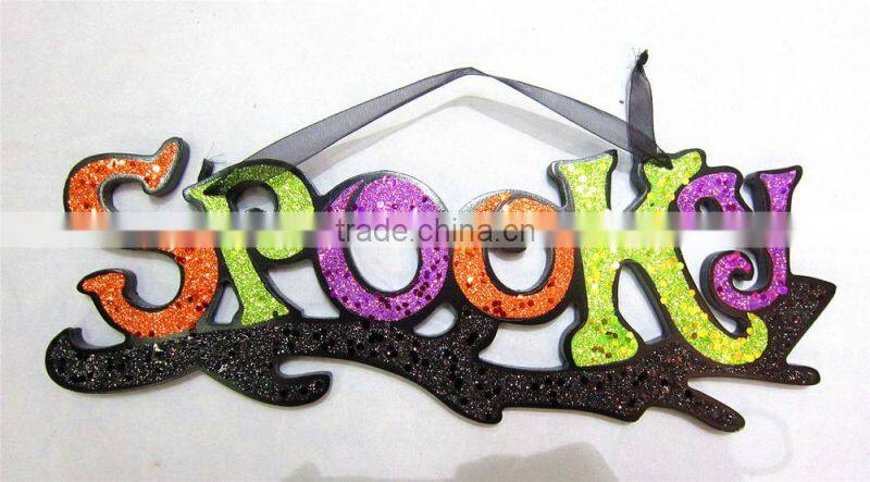 Wooden halloween garden decoration