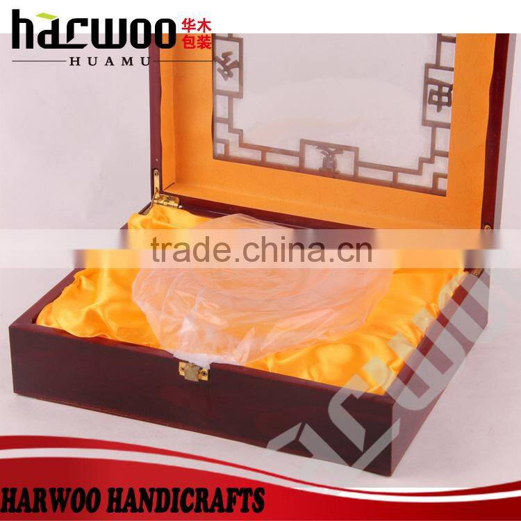 antique printing color solid wooden tool box