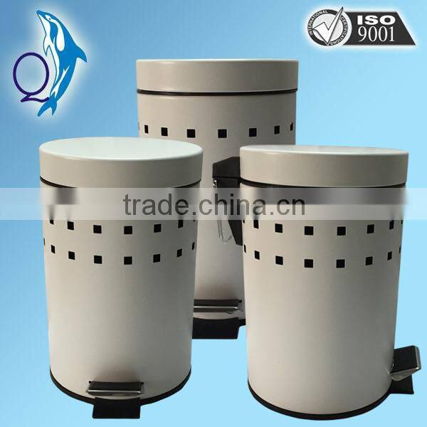 stainless steel step dustbin