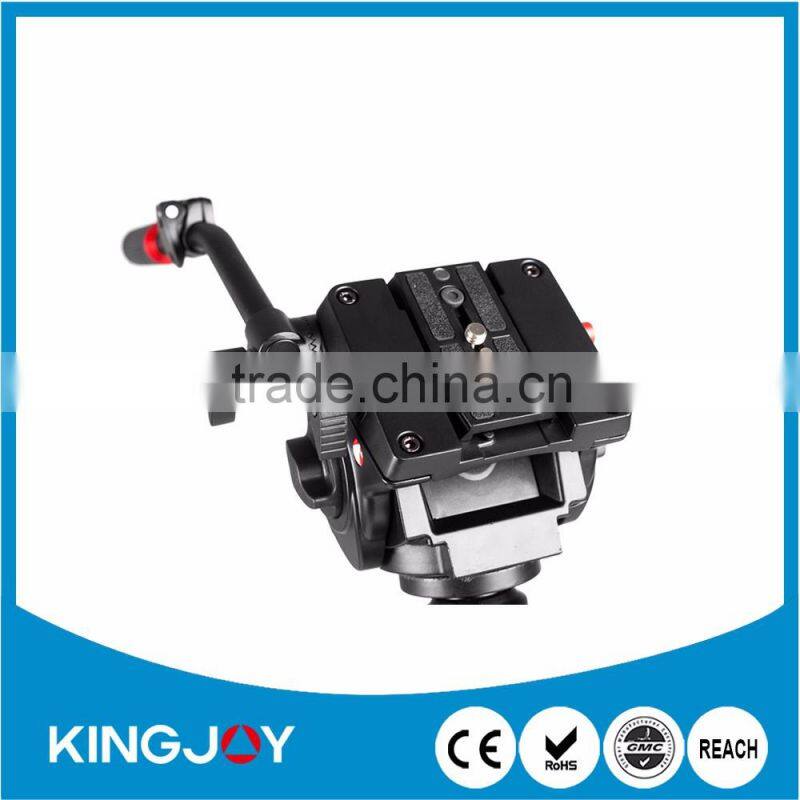 Multi-angle fluid damping tripod head for camcorder VT-3530