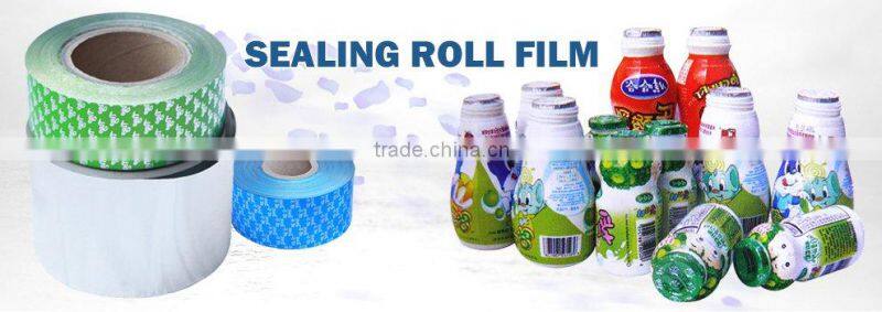 printed and embossed plastic-auminium foil lid for ice cream & yogurt & drink package